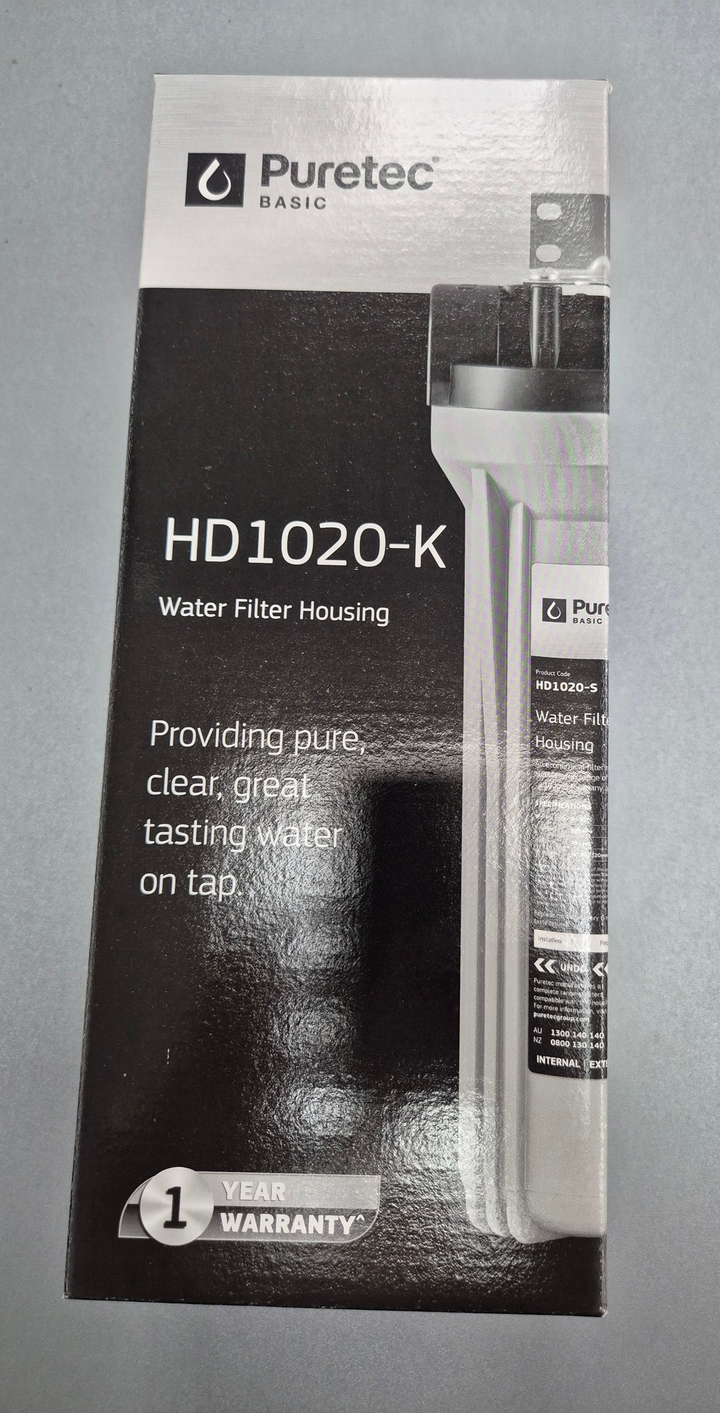 HD Series - Standard Filter Housing, 2.5" Diameter